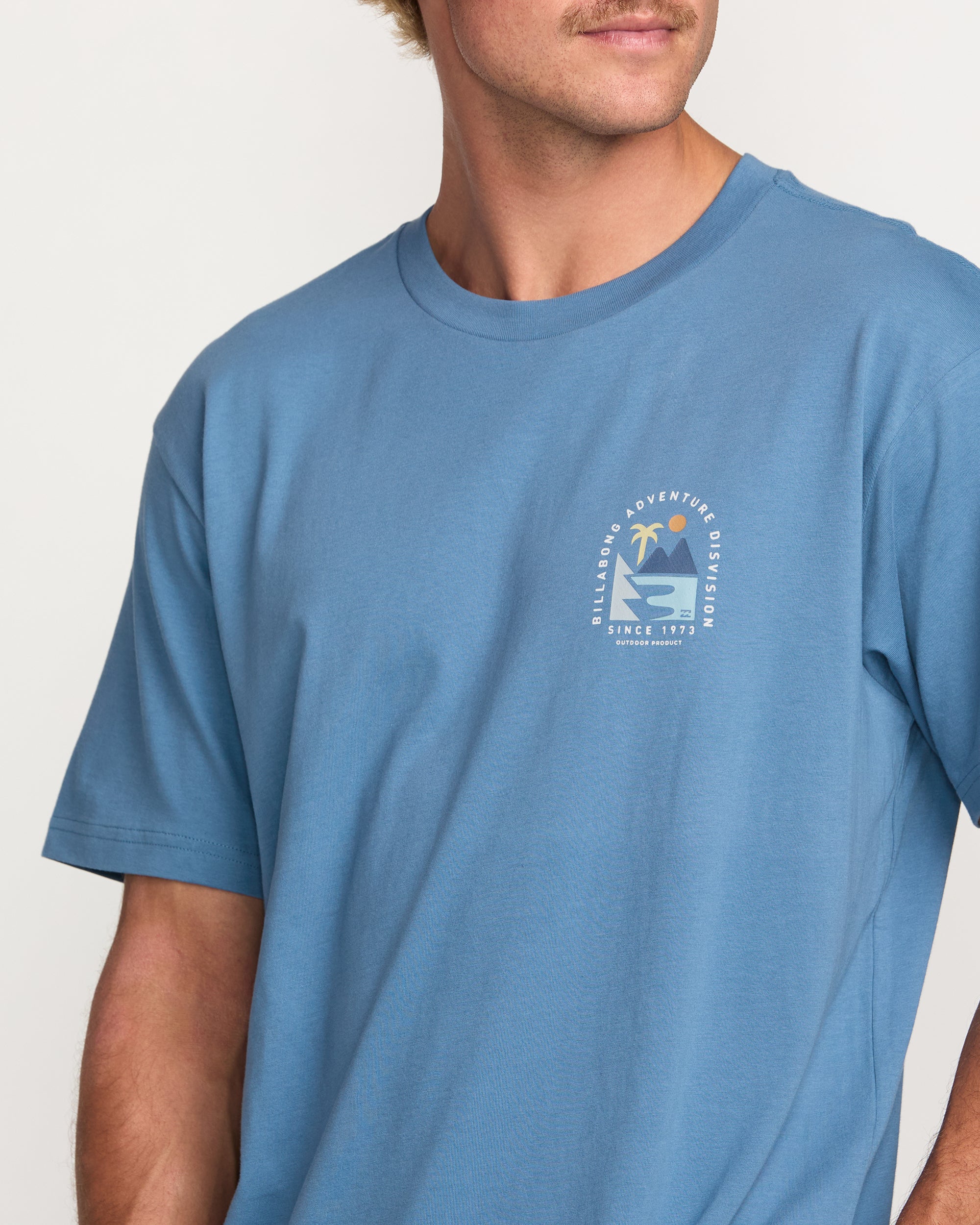 Sundown A/Div Tee - Carolina Blue - Image 8