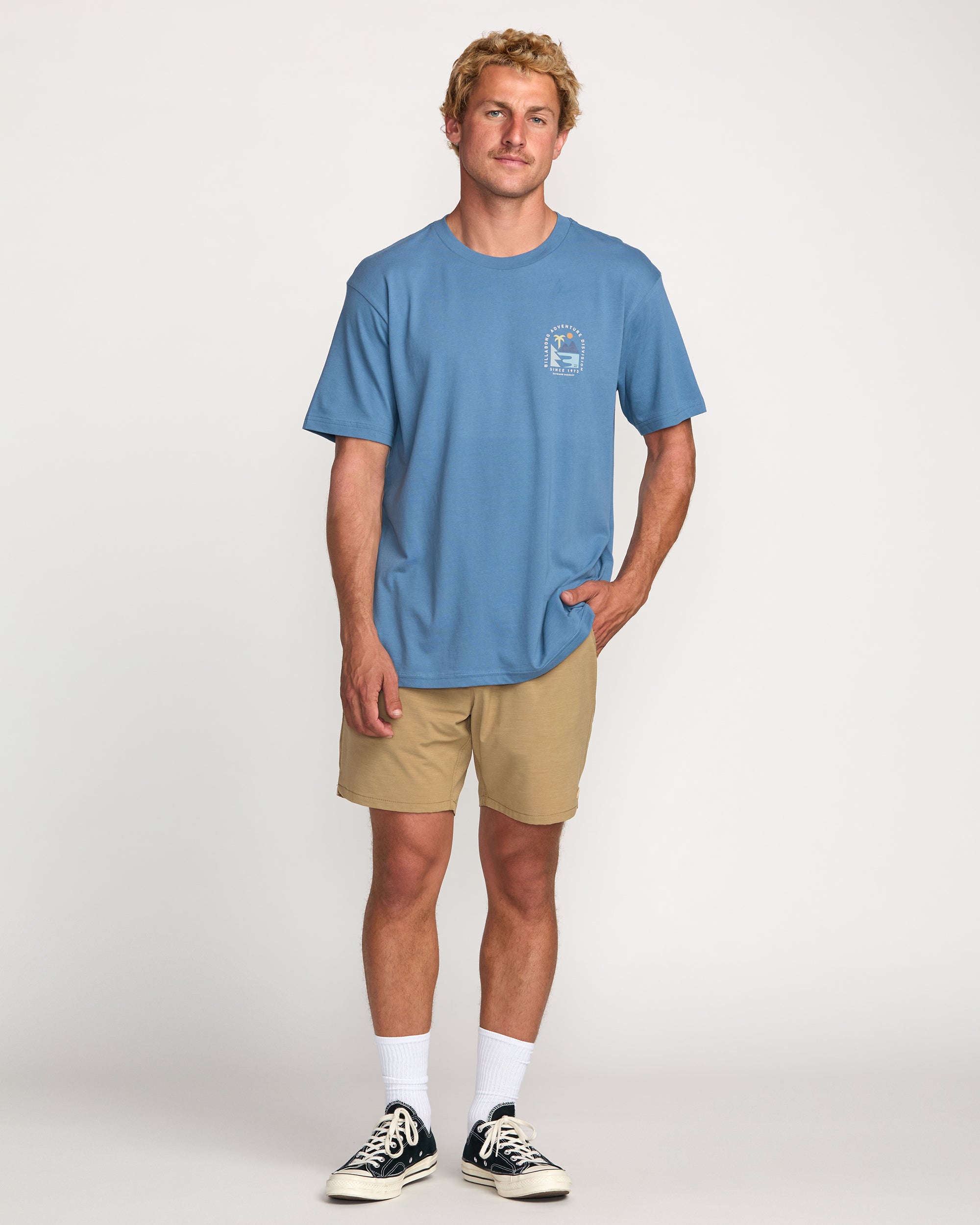 Sundown A/Div Tee - Carolina Blue - Image 6