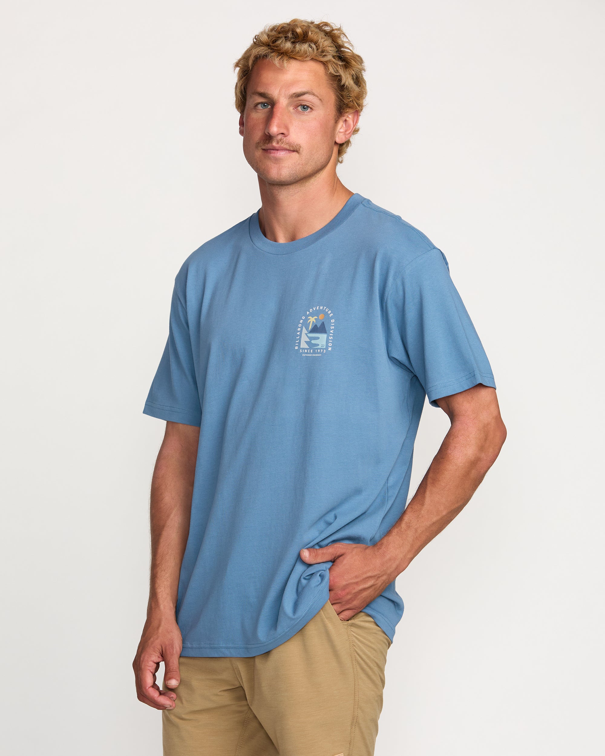 Sundown A/Div Tee - Carolina Blue - Image 7