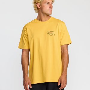 Sierras A/Div Short Sleeve T-Shirt - Dust Yellow