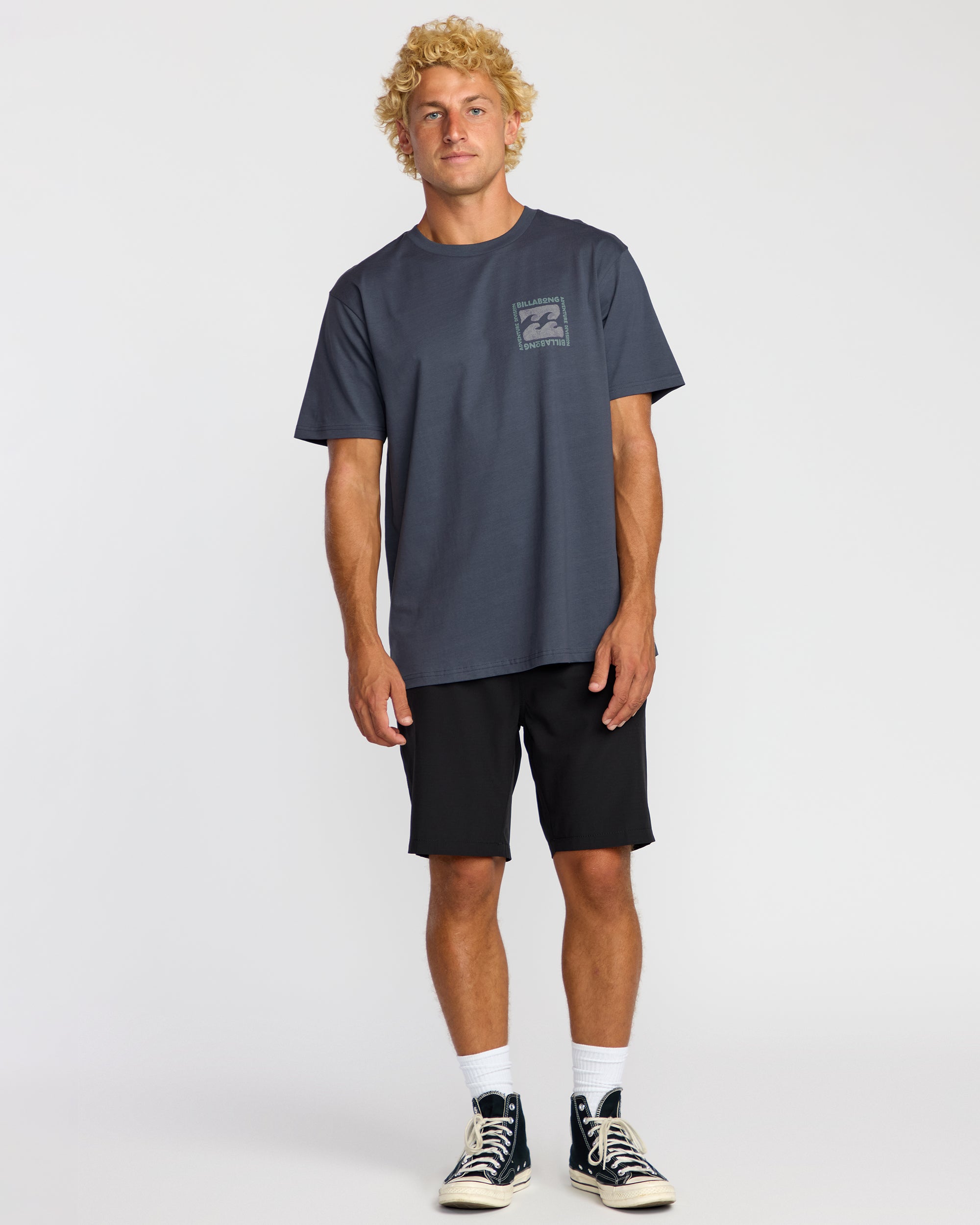 Trail A/Div Short Sleeve T-Shirt - Midnight Blue - Image 4