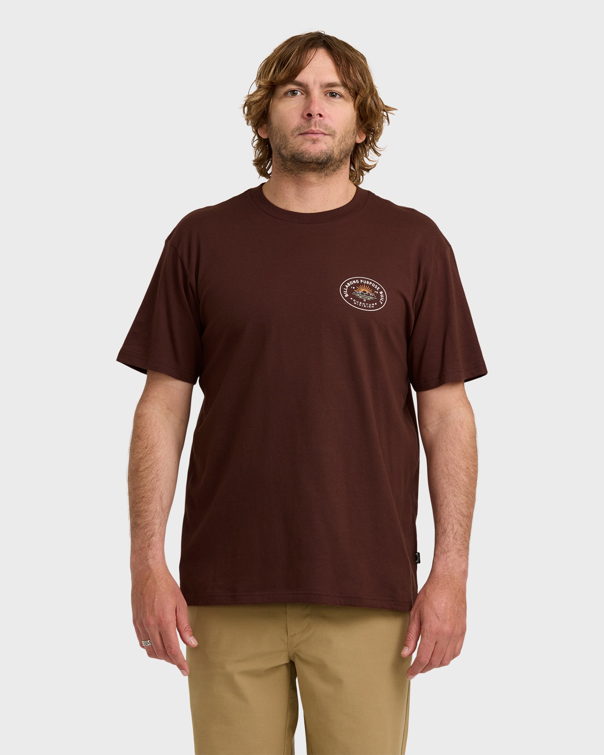 A/Div Sierras Short Sleeve T-Shirt - Wine