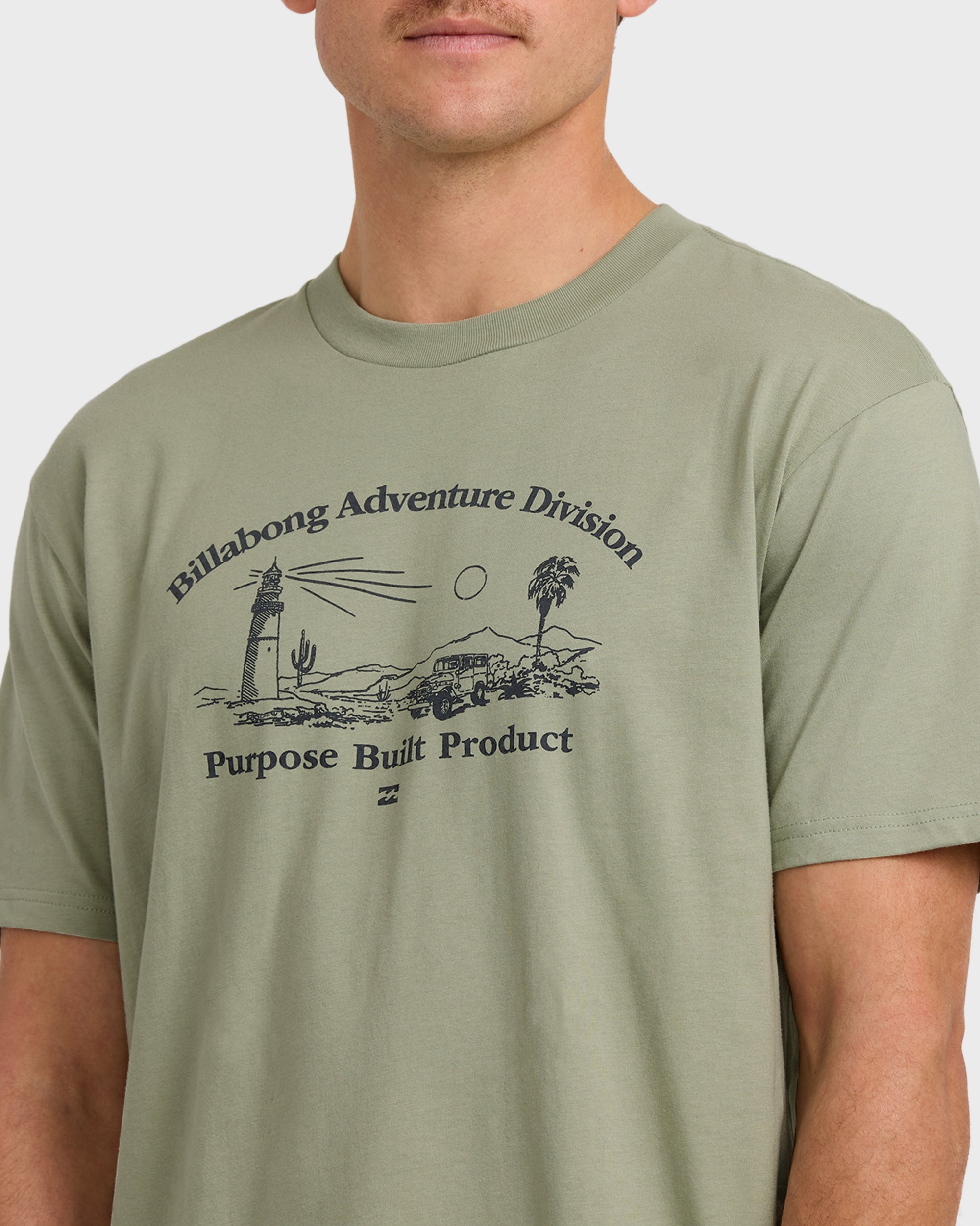 A/Div Scenic Route Short Sleeve T-Shirt - Seagrass - Image 5
