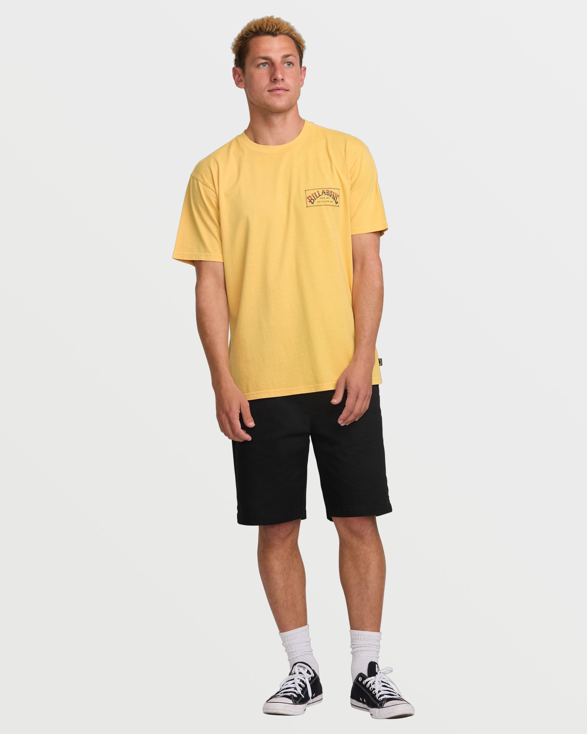 Original Arch Premium Wave Wash Tee - Vintage Gold - Image 5