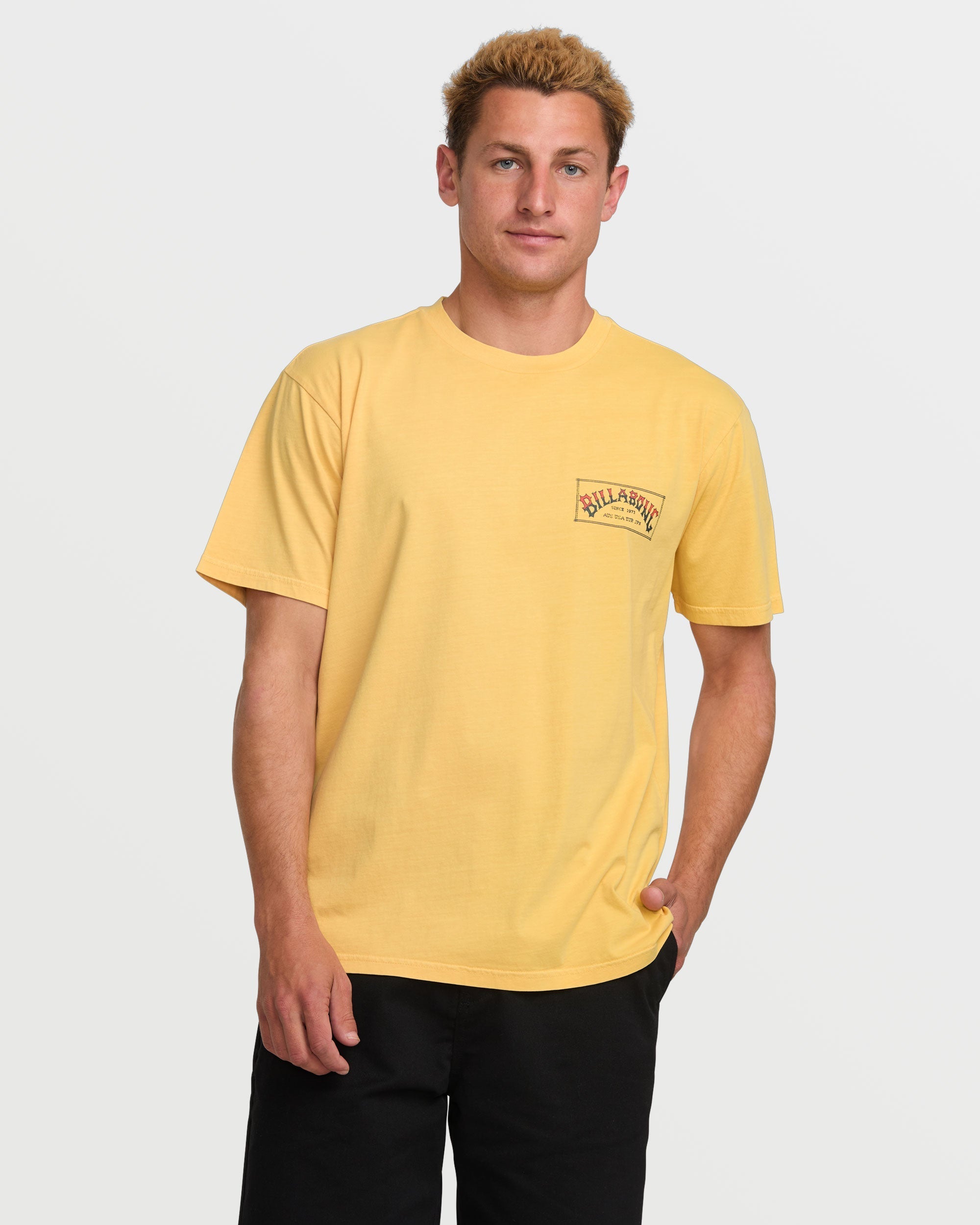 Original Arch Premium Wave Wash Tee - Vintage Gold - Image 2