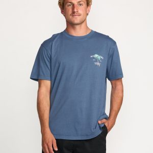 Better Premium Wave Wash Tee - Deep Blue