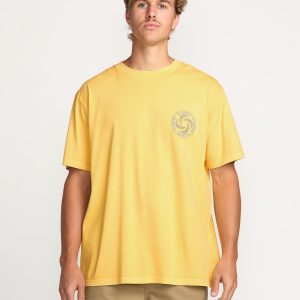 Swivel Premium Wave Wash Tee - Lemon