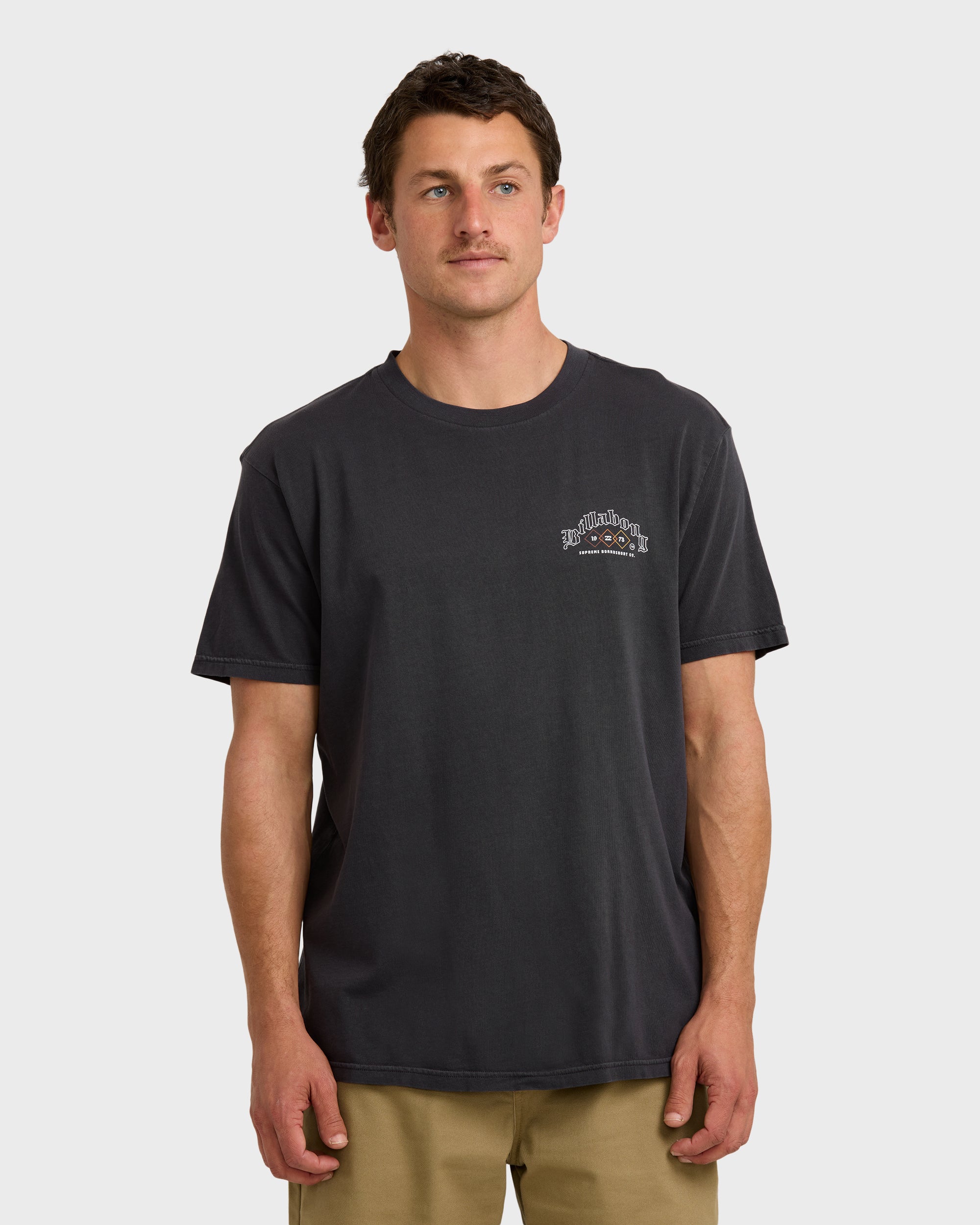 South Runner Premium Ww Short Sleeve T-Shirt - Washed Black