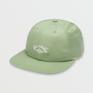 Global Arch Strapback Hat - Moss
