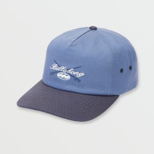Throwback Strapback Hat - Carolina Blue