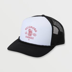 Mai Tai Hi Foam Trucker Hat - Black White