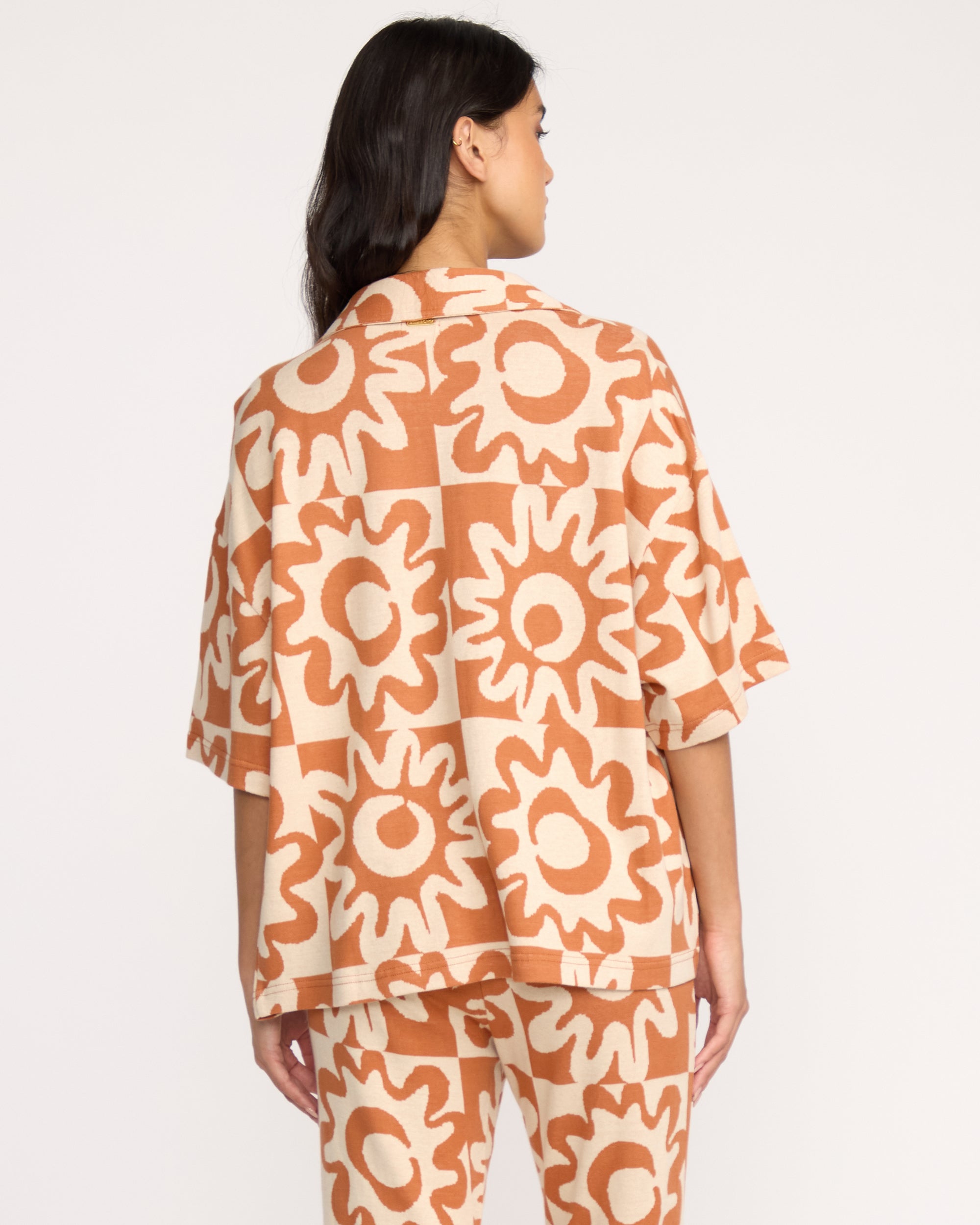 Lost Waves Short Sleeve T-Shirt - Sunburnt - Image 2