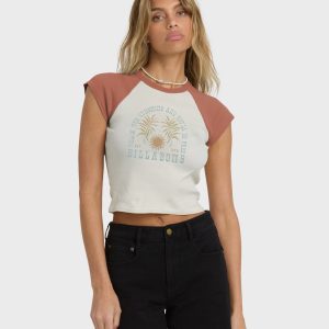 Forever Had Short Sleeve Raglan Tee - Sedona