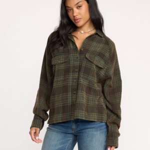 Coastal Breeze Long Sleeve Shirt - Black