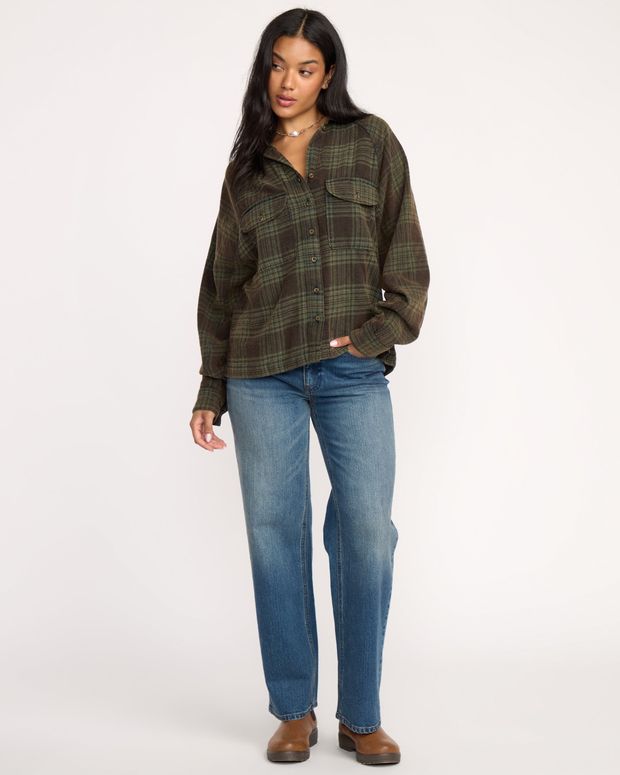 Coastal Breeze Long Sleeve Shirt - Black - Image 3