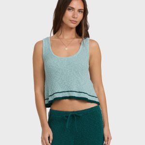 Summery Nights Sweater - Sea Fog