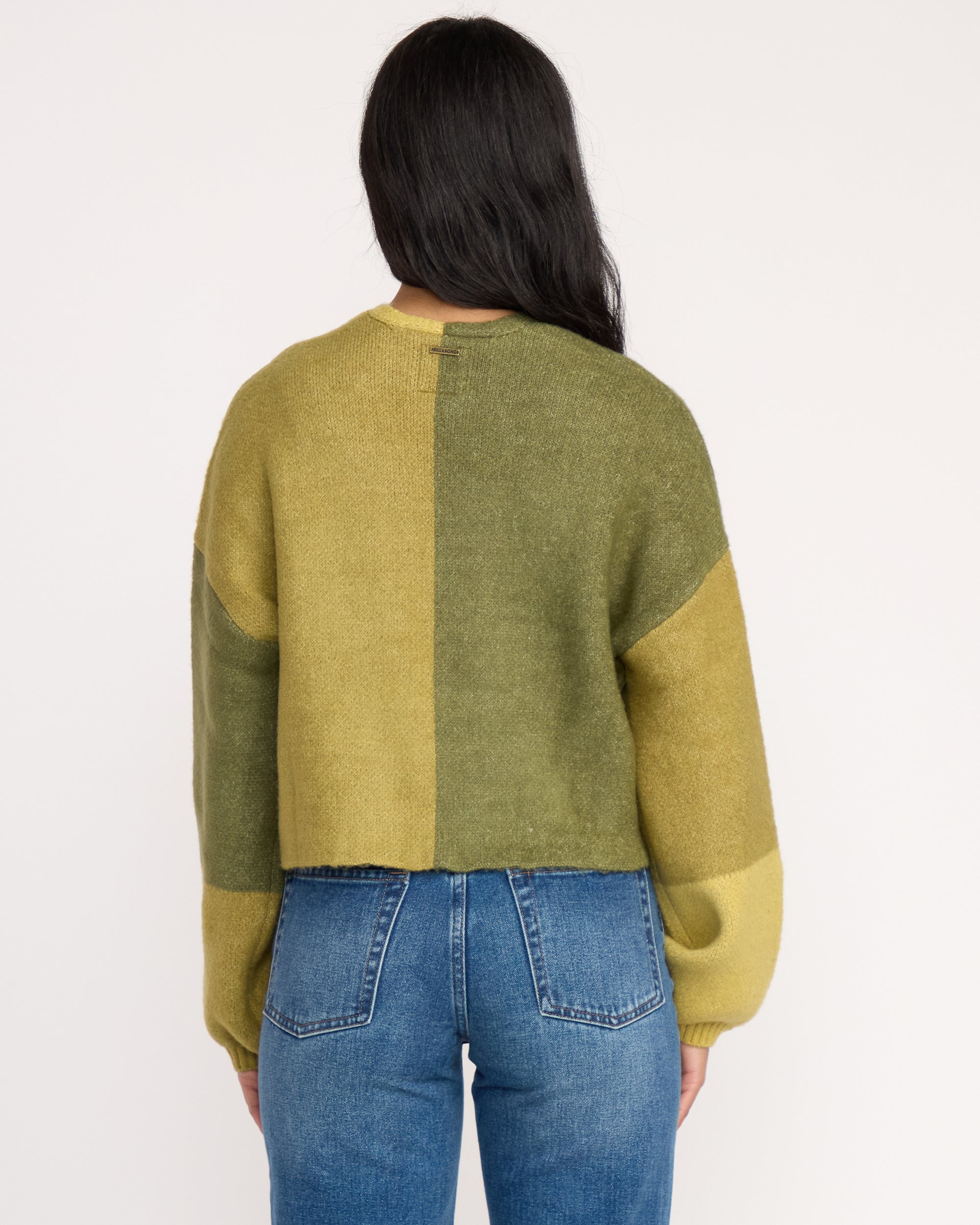Block Out Cardigan - Green Tea - Image 8