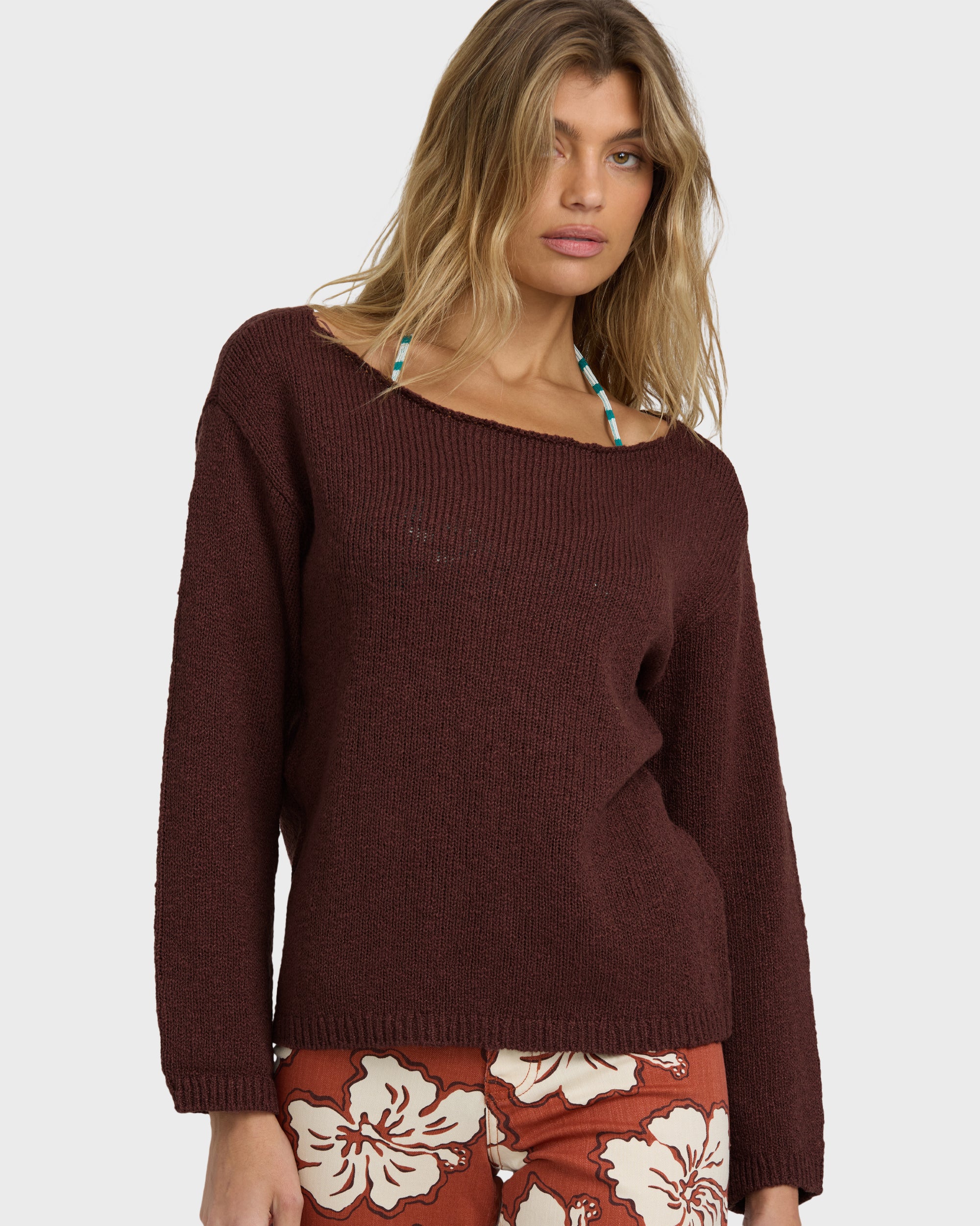 Ellipse Sweater - Teak - Image 3