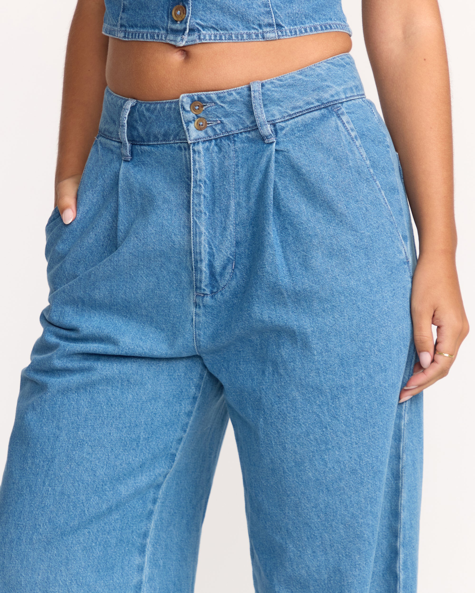 Wave Washed Pants - Salt Washed - Image 6