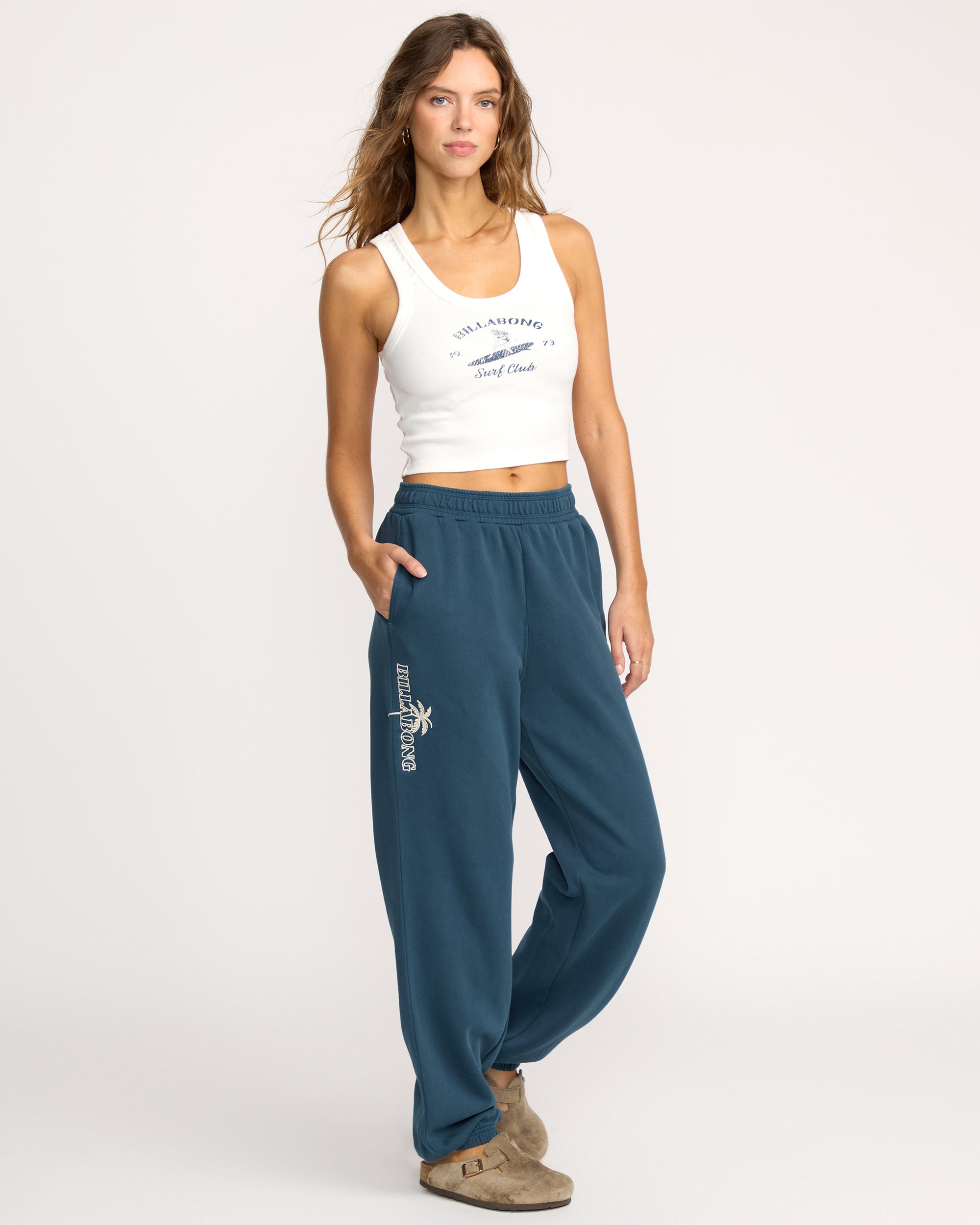 Best Wishes Fleece Pants - Navy - Image 3