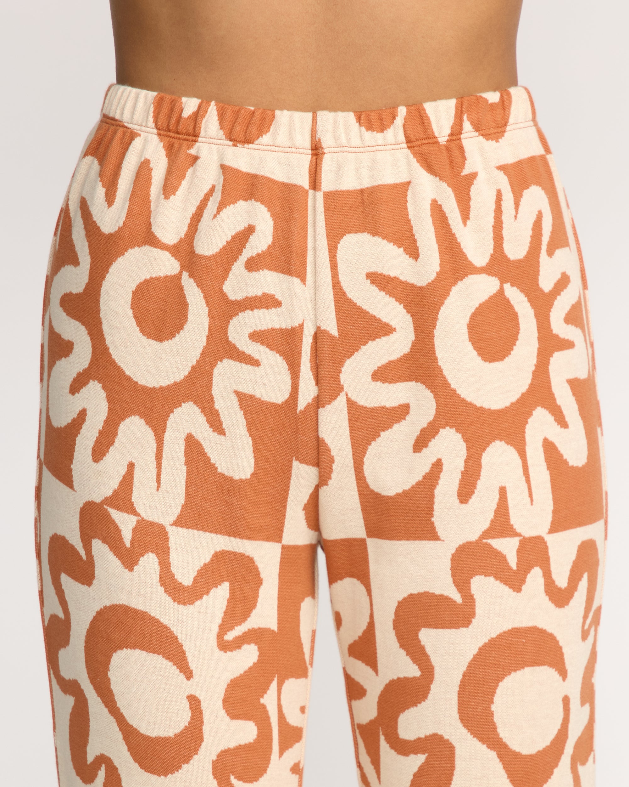 Lost Waves Knit Pants - Sunburnt - Image 6