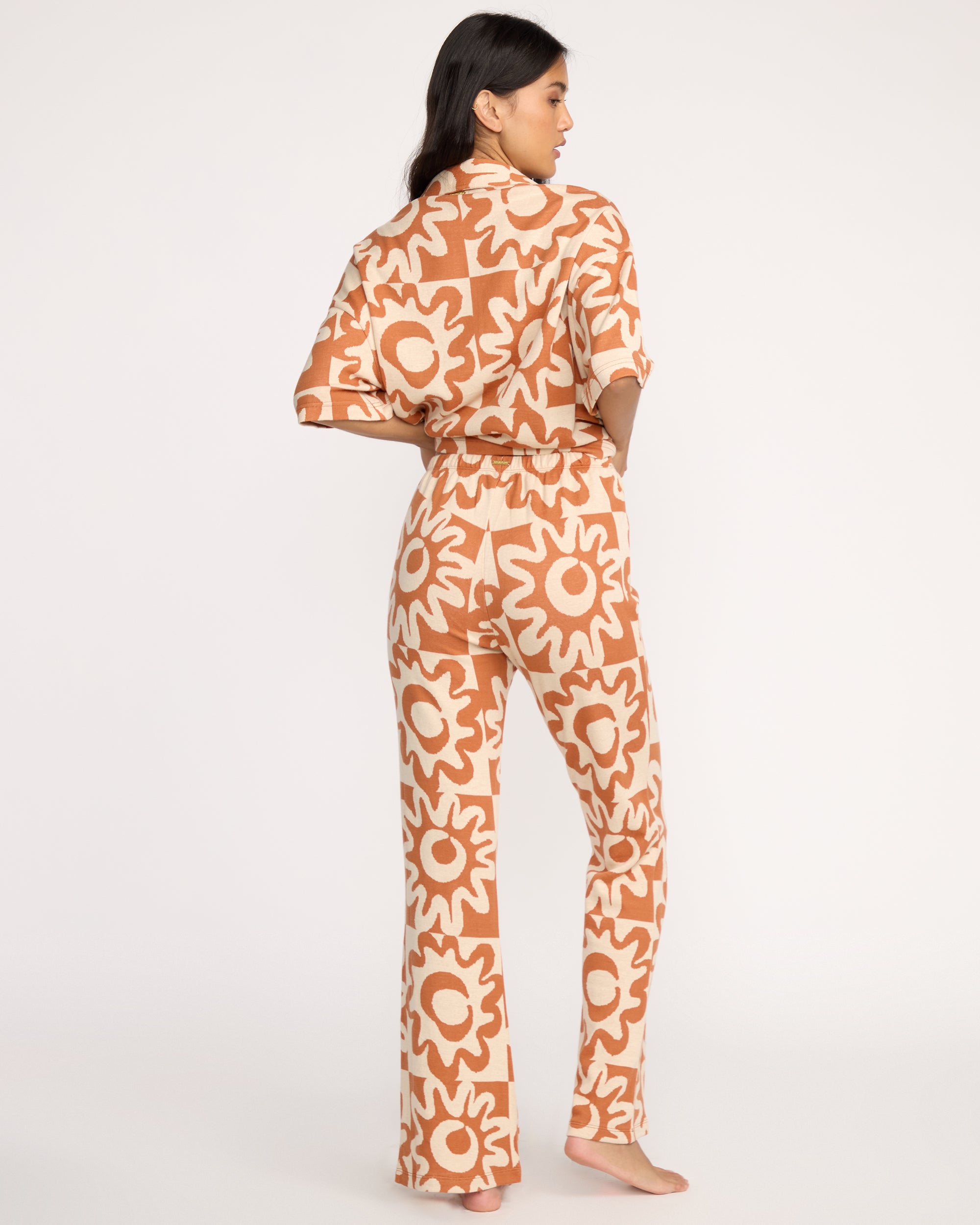 Lost Waves Knit Pants - Sunburnt - Image 3