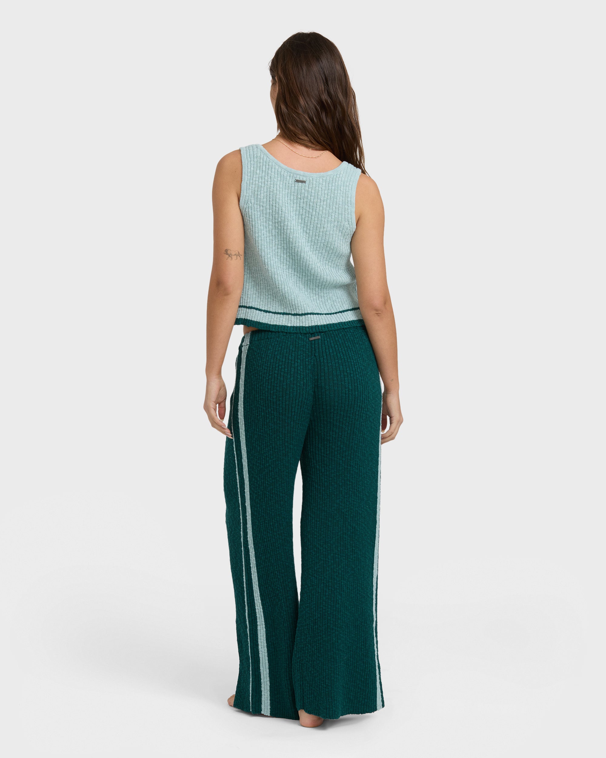 Summery Nights Sweaterpants - Spruce Green - Image 5