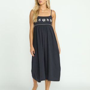 Days End Dress - Black Sands