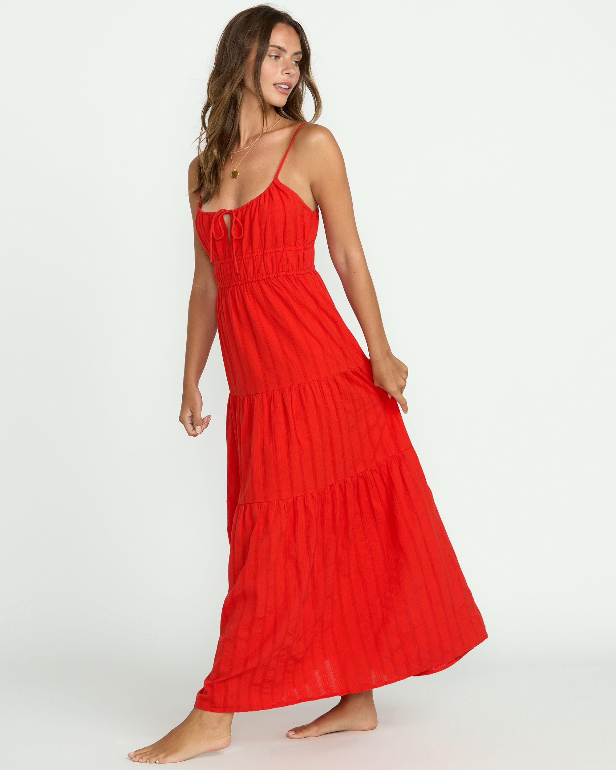 Red Aloha Maxi Dress - Red Aloha - Image 4
