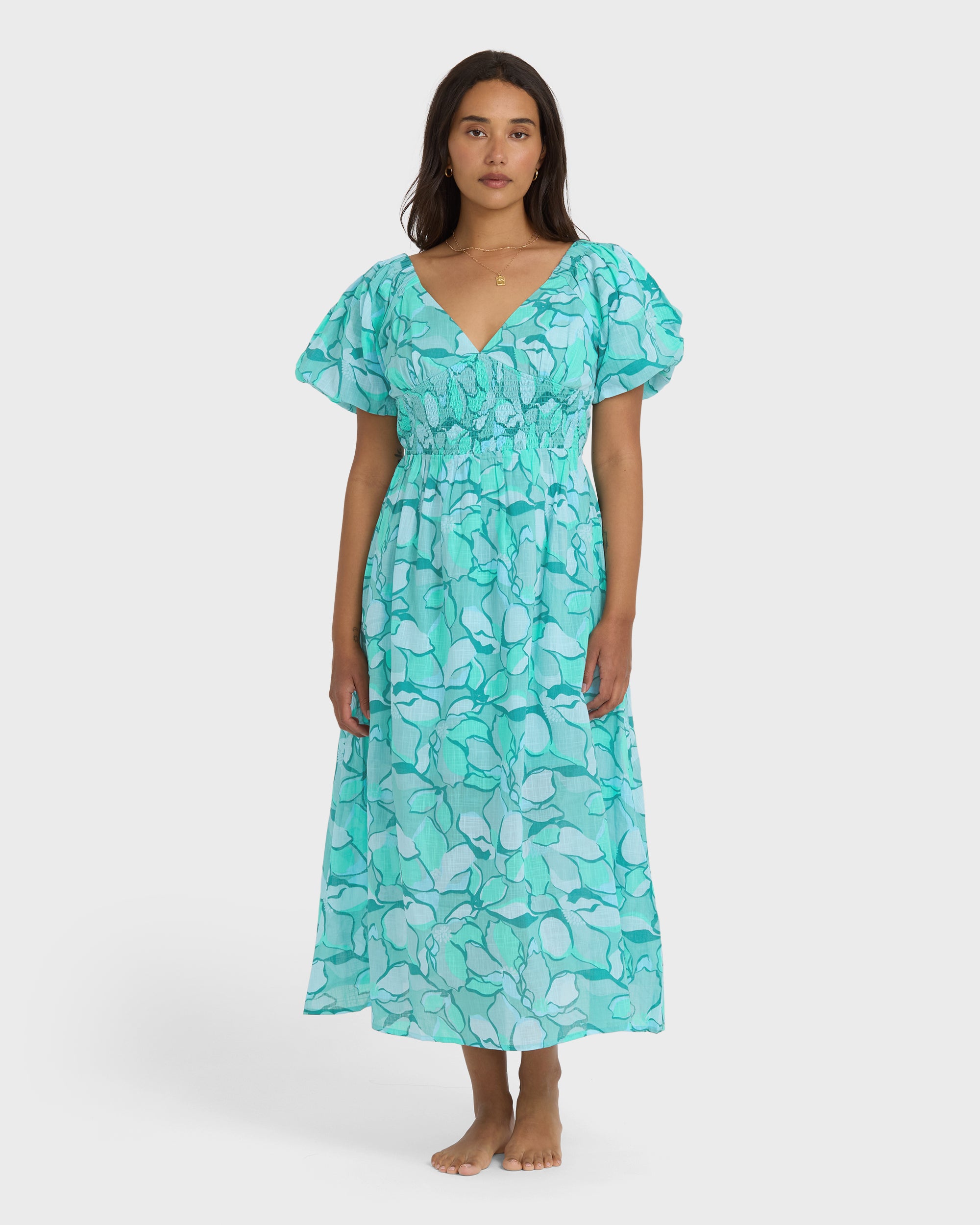 Go Coastal Midi Dress - Blue Bird - Image 8