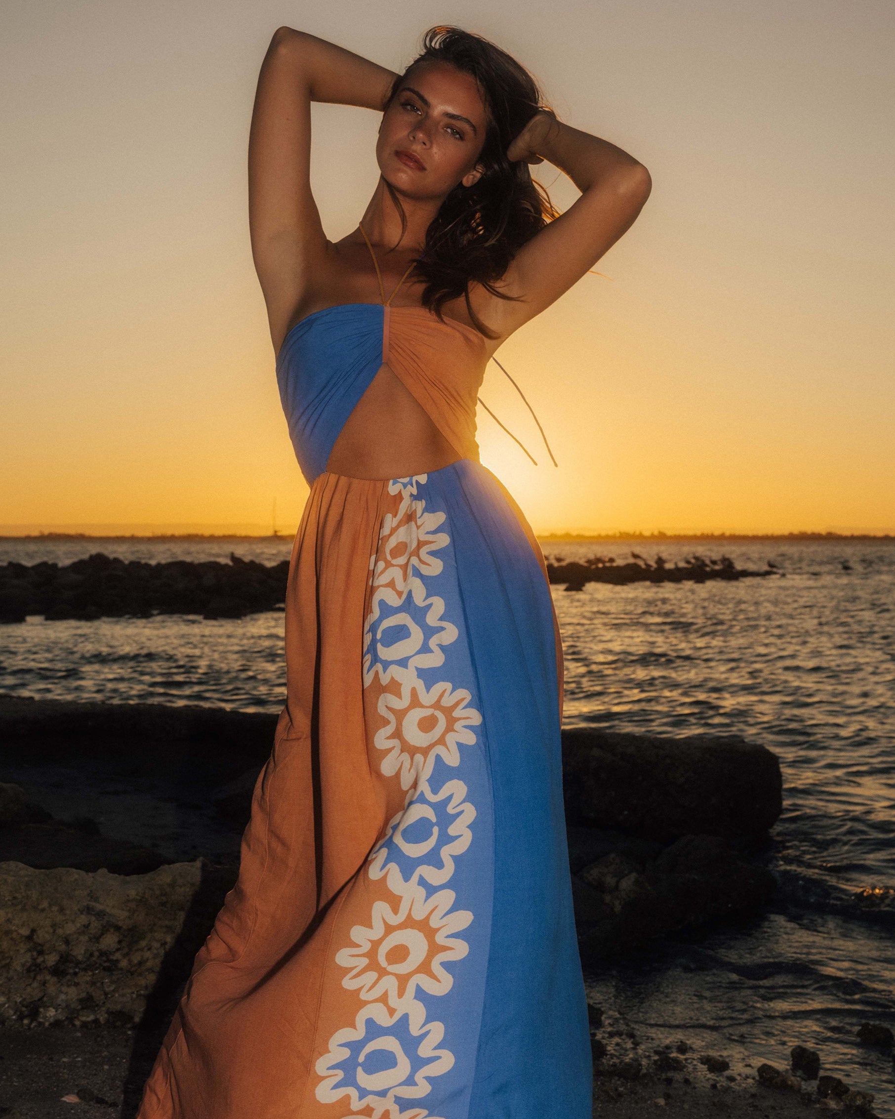 Trippin Dippin Dress - Sunburnt