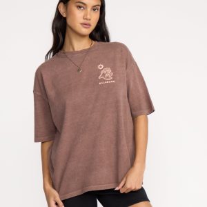 The Great Waves T-Shirt - Espresso