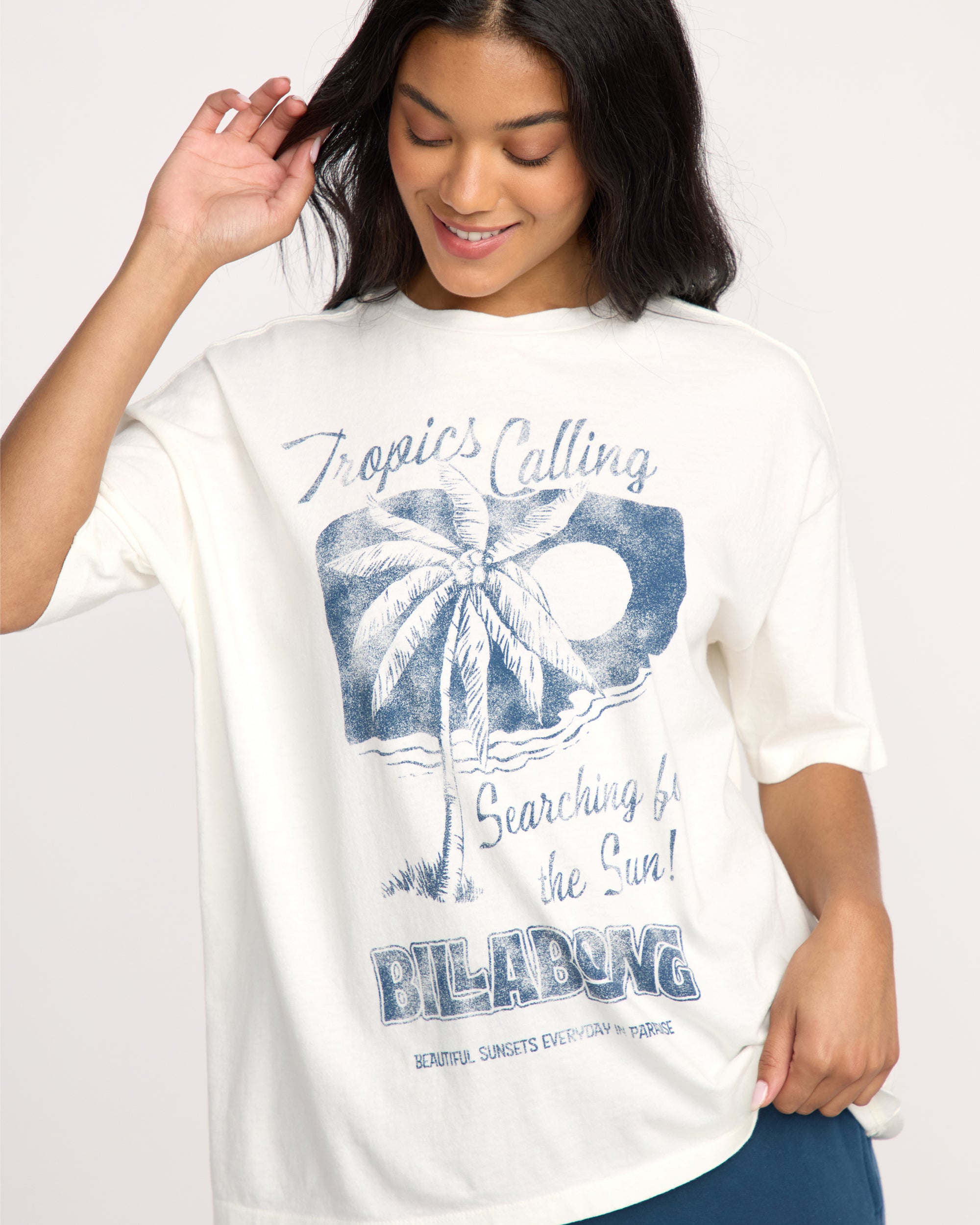 This Sunny Time T-Shirt - Salt Crystal - Image 2