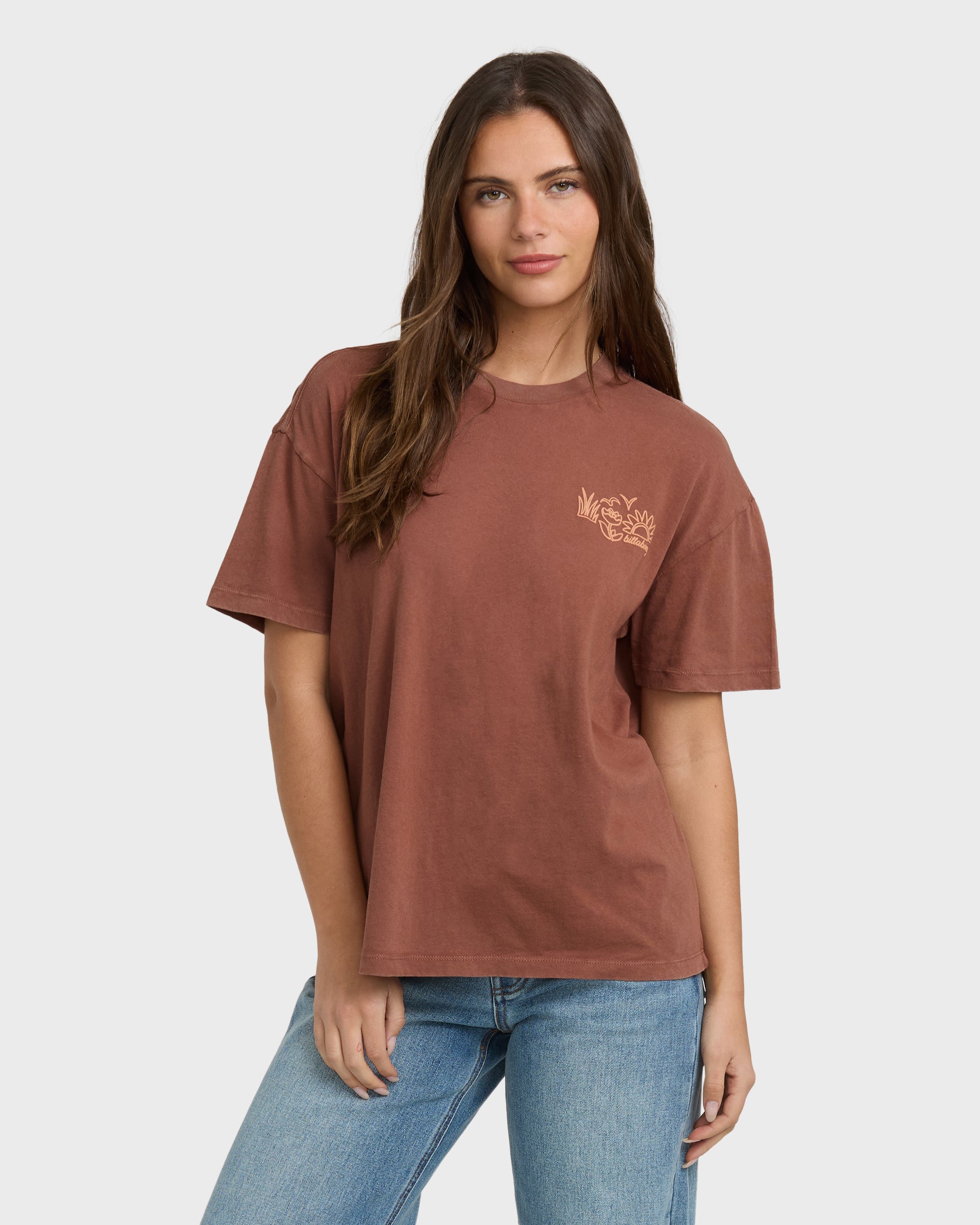 Fresh Glance Short Sleeve T-Shirt - Cowhide - Image 2