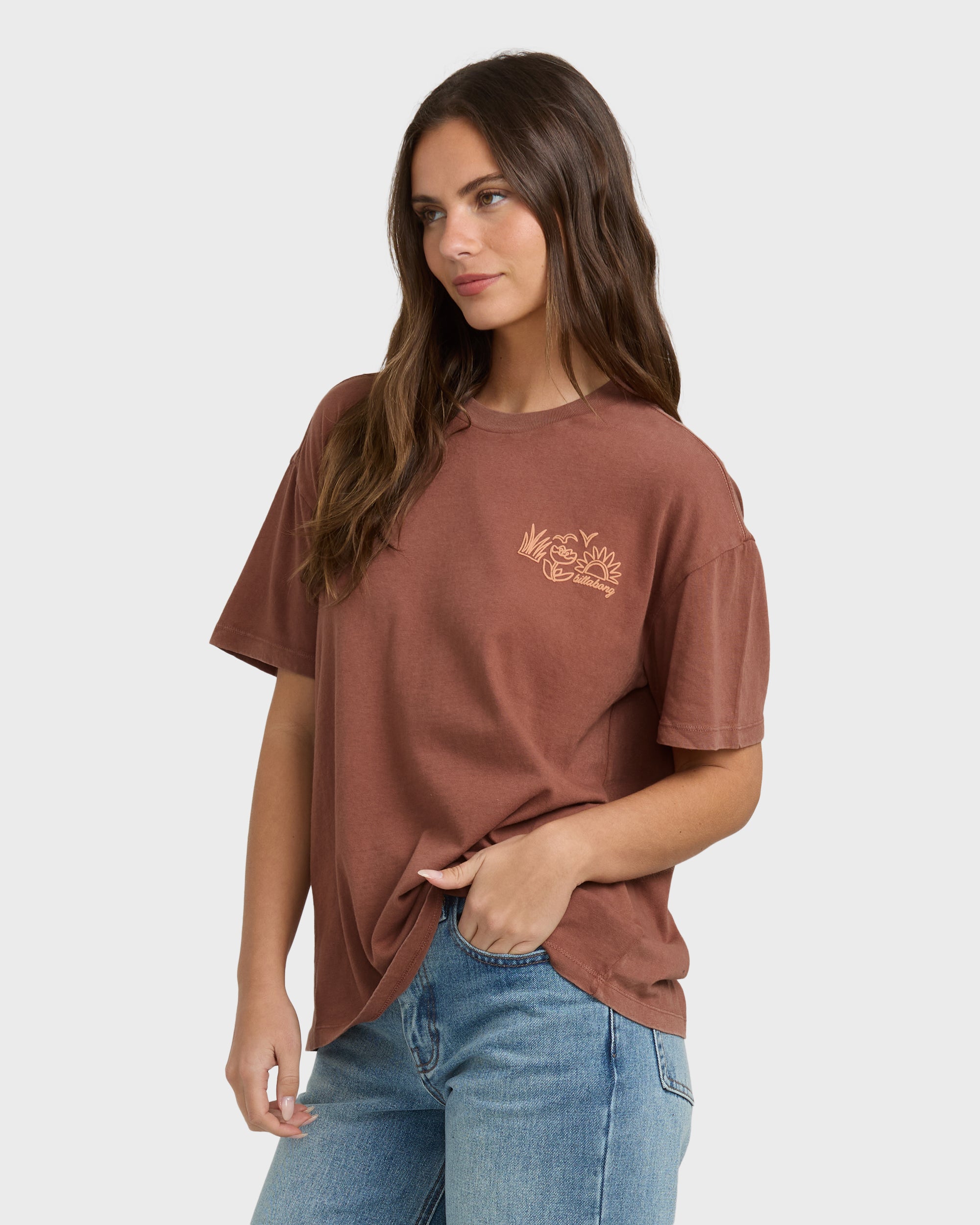 Fresh Glance Short Sleeve T-Shirt - Cowhide - Image 4