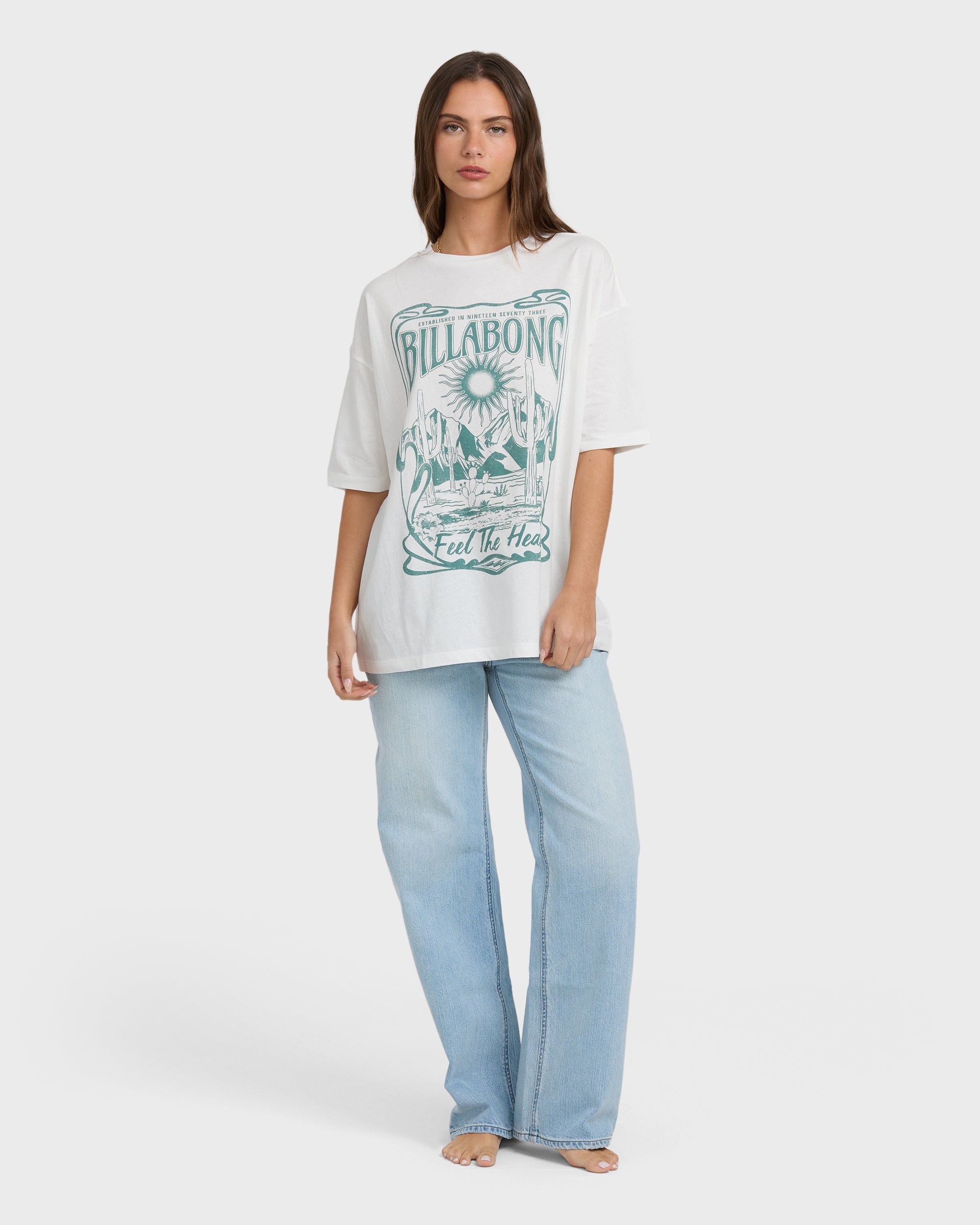 Desert Wandering Short Sleeve T-Shirt - Salt Crystal - Image 2