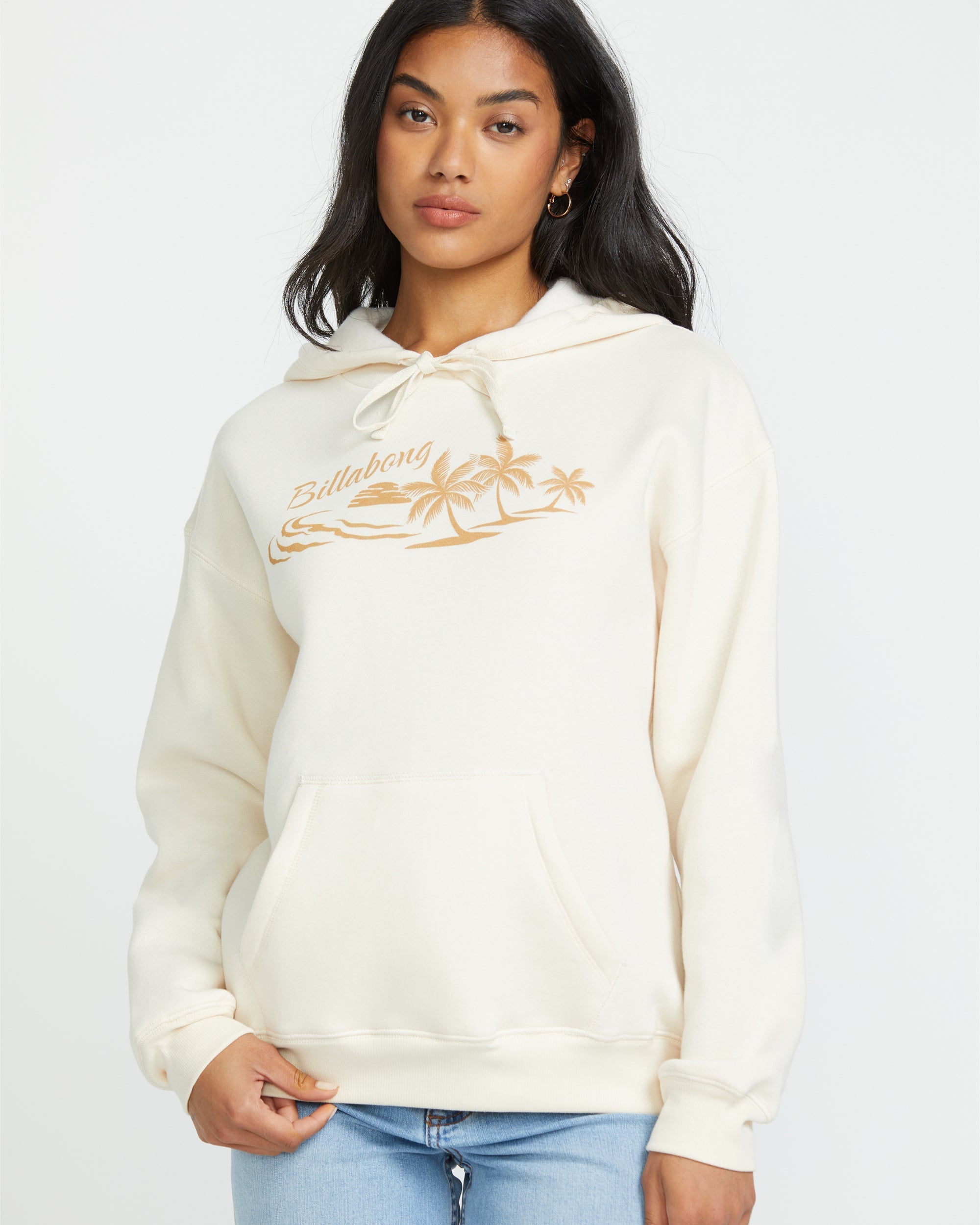 Beach Tropics Po Hoodie - Whitecap - Image 2
