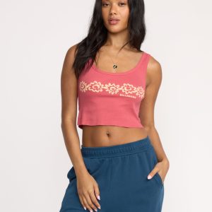 Dreams In Waves Tank - Mauve Rose