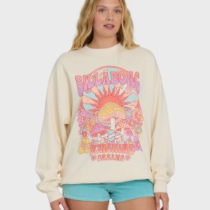 Ride In Crewneck Sweatshirt - Whitecap