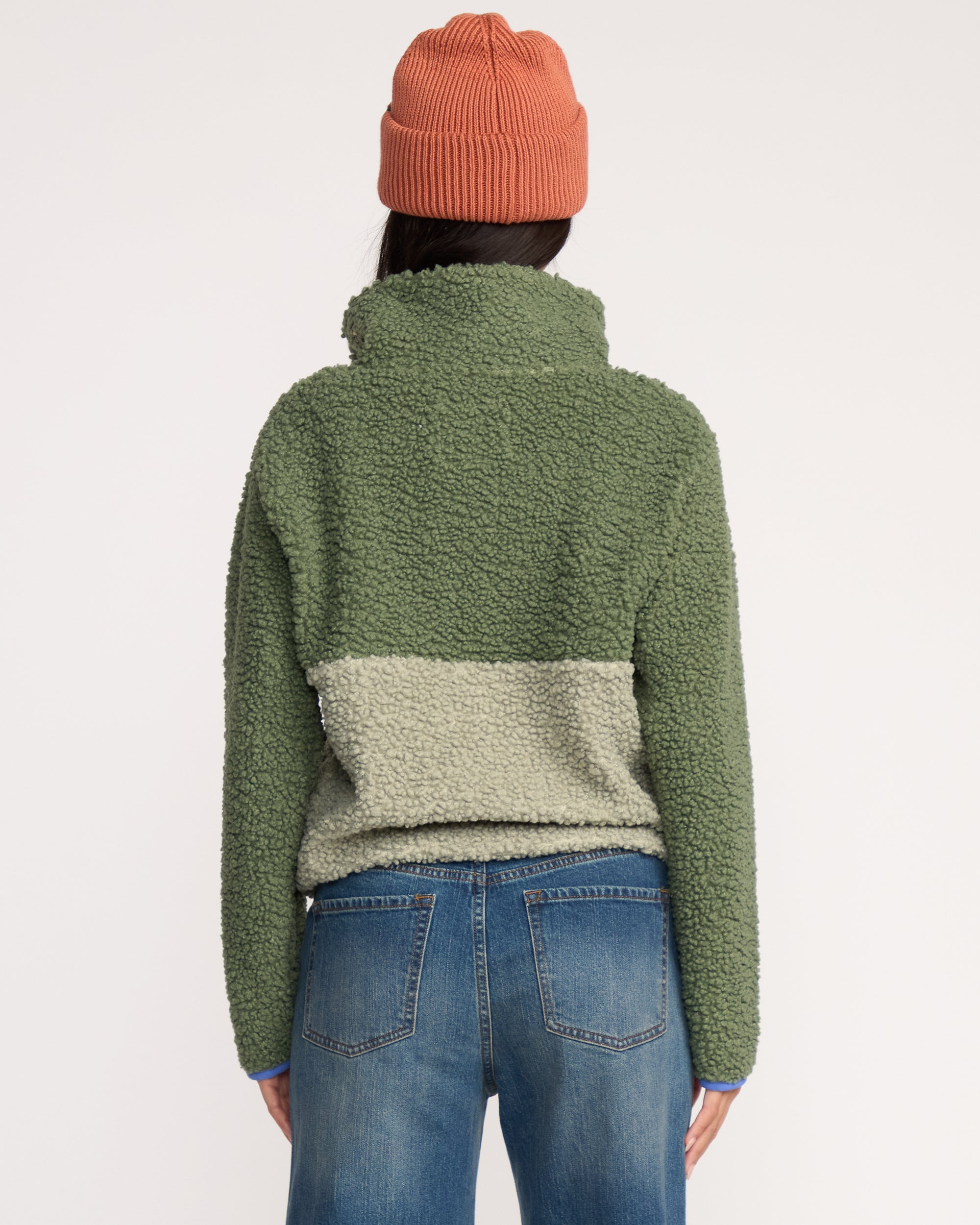 Horizon Mock Neck Half Zip Sweatshirt - Treehugger - Image 5