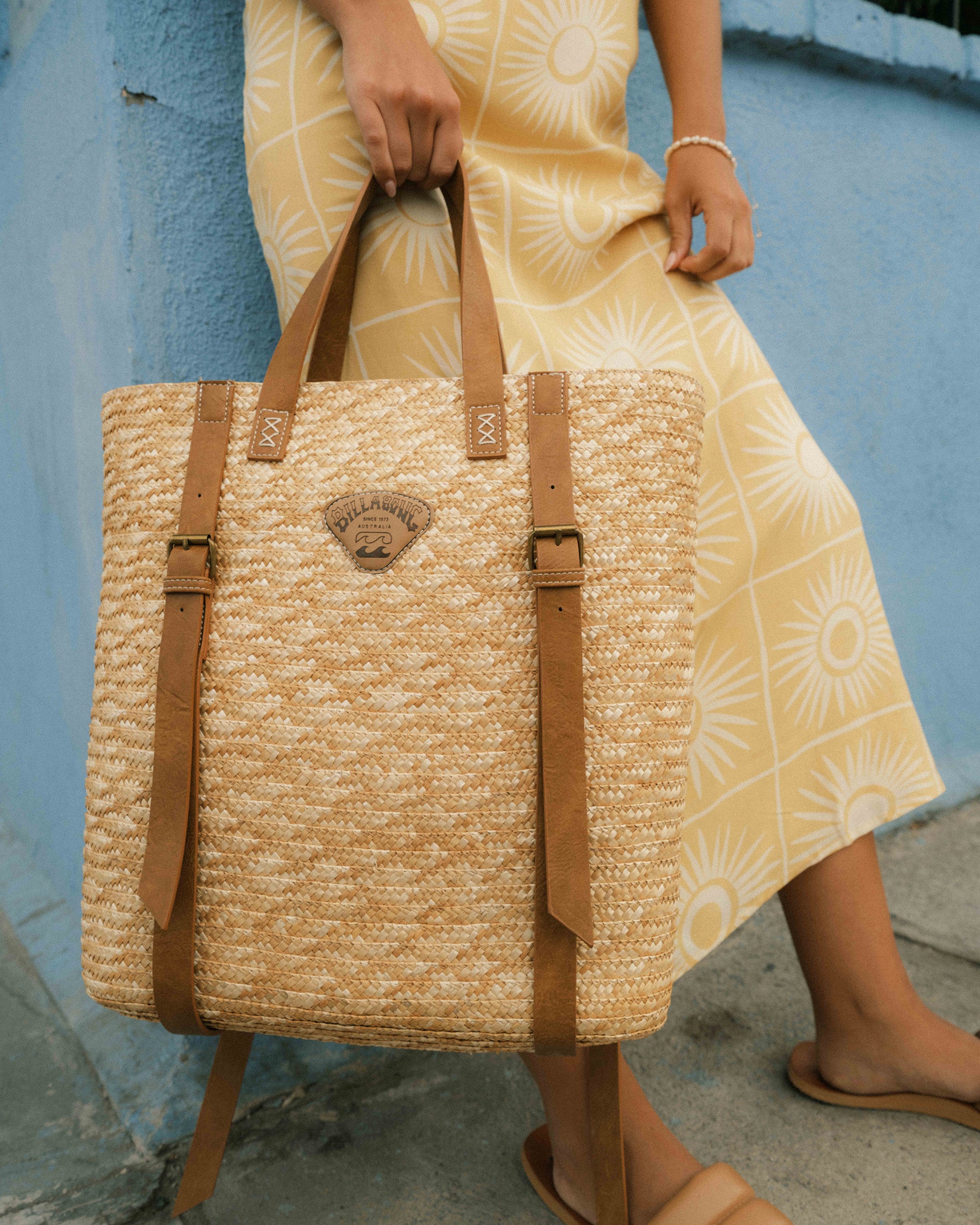 Ruhl Plage Straw Bag - Tan