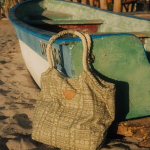 Rope Tote Bag - Green Tea