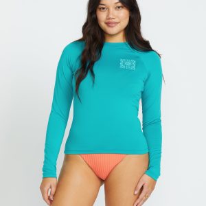 Sol Searcher Rashguard - Blue Lagoon