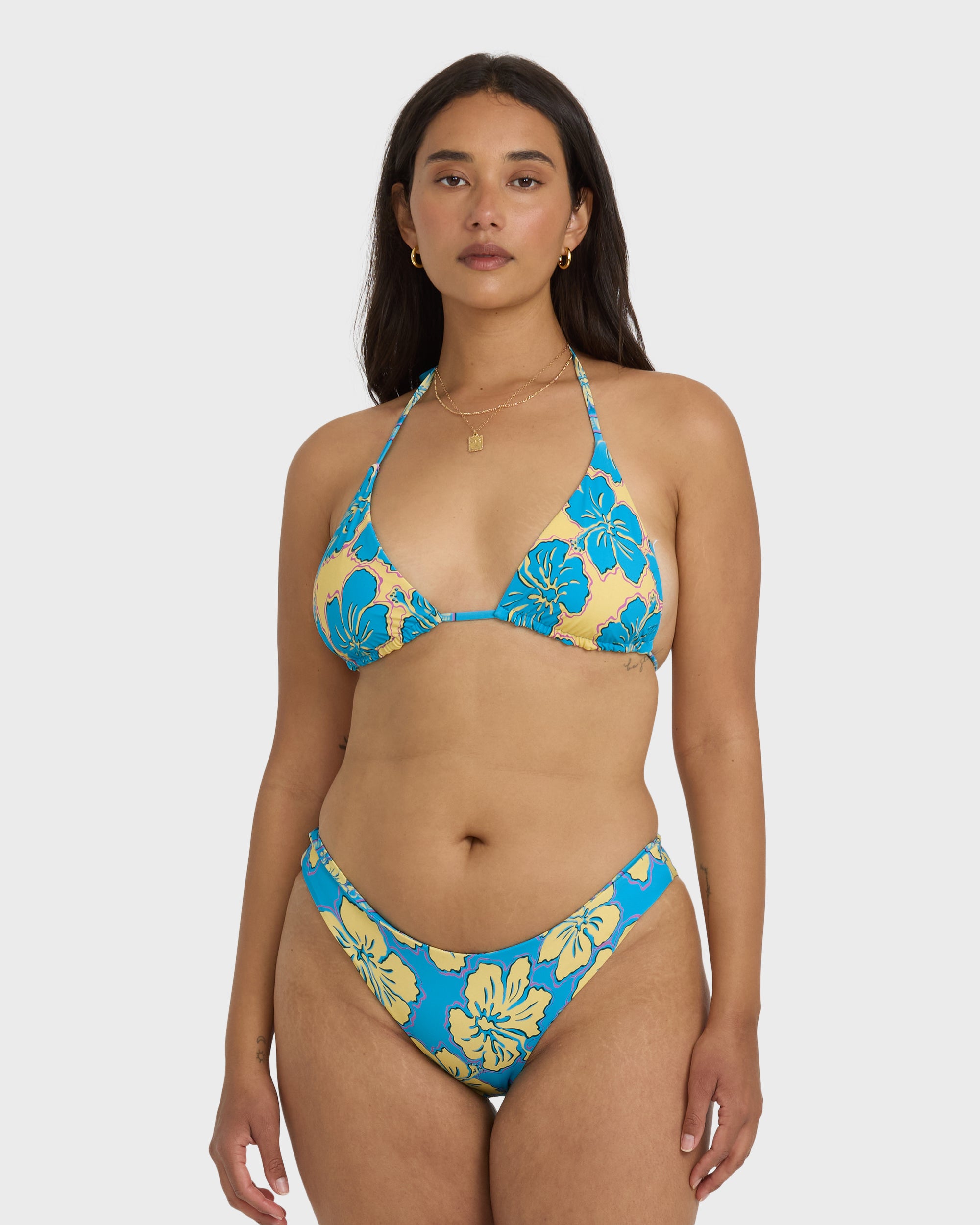 Tropic Shift Reversible Multi Triangle Bikini Top - Atlantis - Image 6