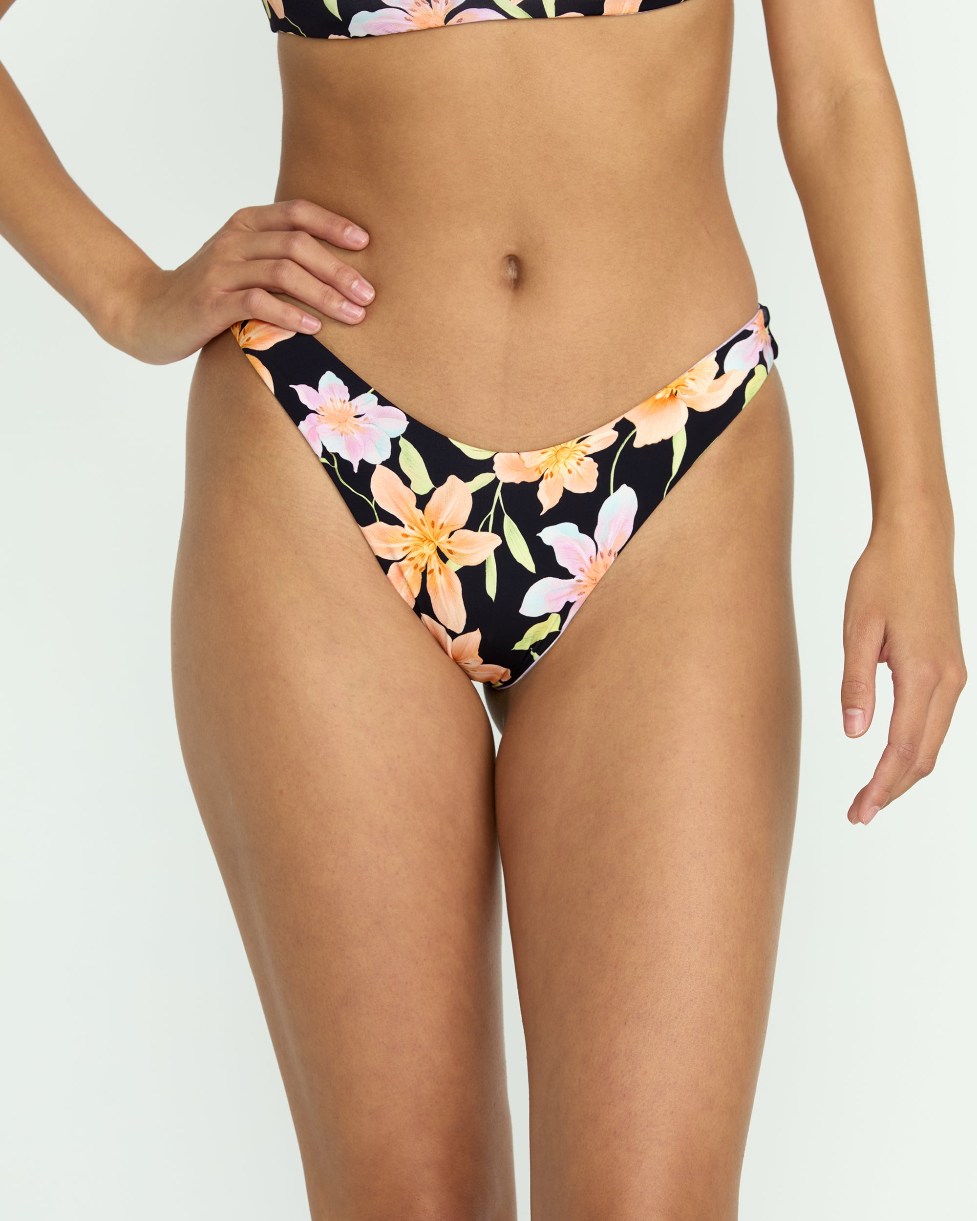 Twin Sol Reversible Hike Bikini Bottom - Multi - Image 5