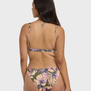 Drifting Coast Reversible Tropic Bikini Bottom - Luv Army