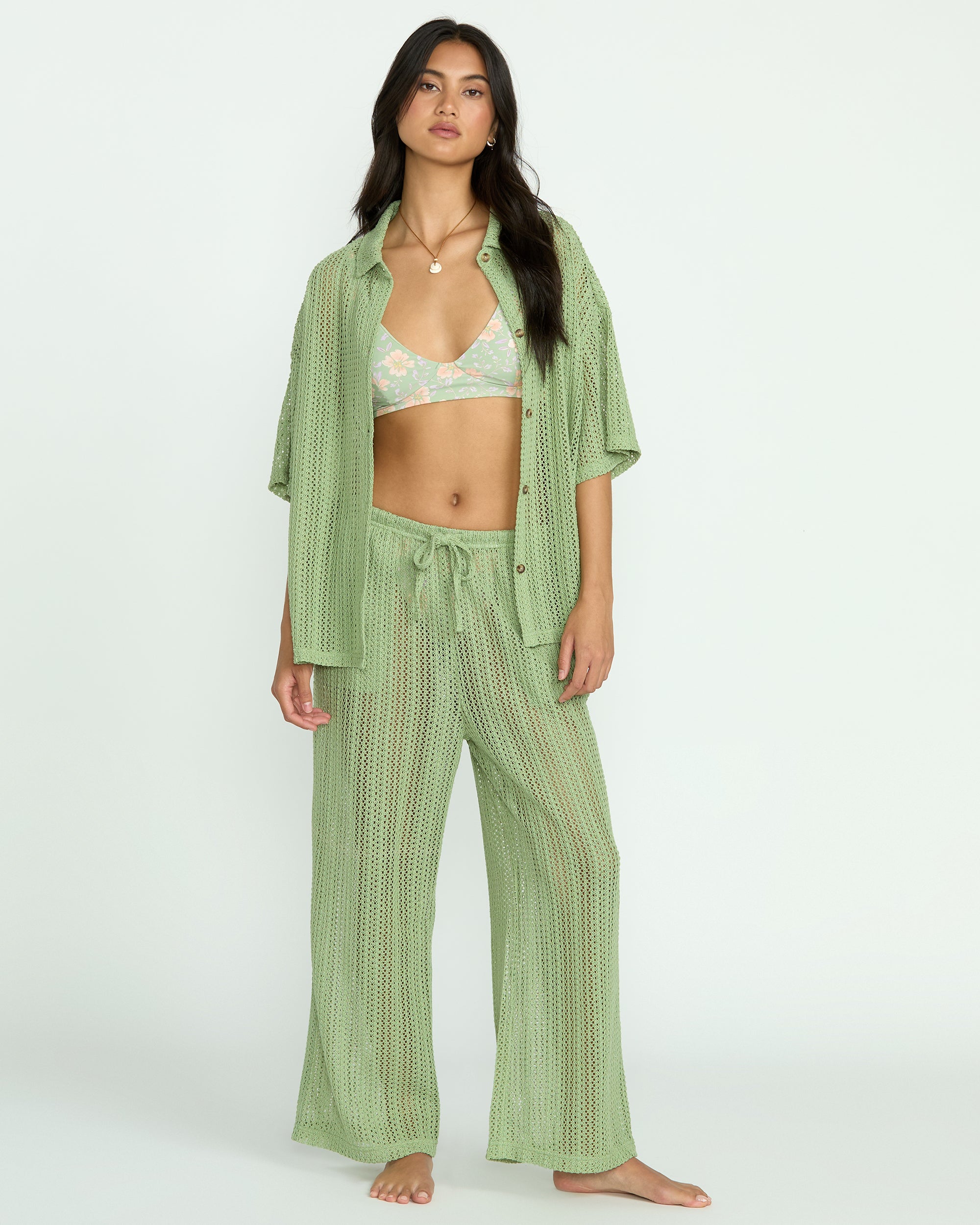 Largo Overshirt - Pistachio - Image 3