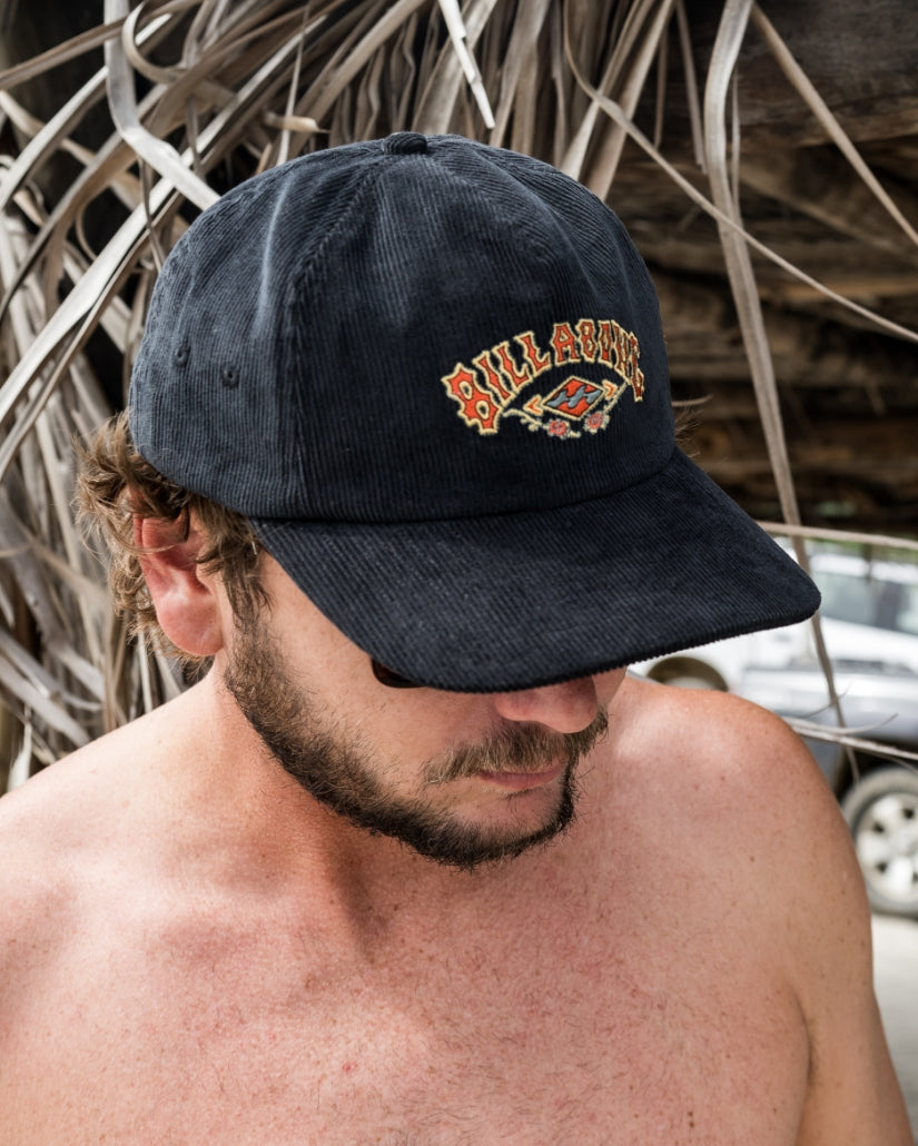 Heritage Strapback Hat - Black