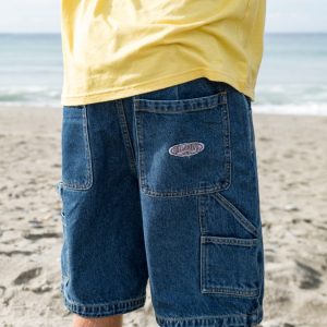 Bad Dog Workwear Shorts - Ocean Wash