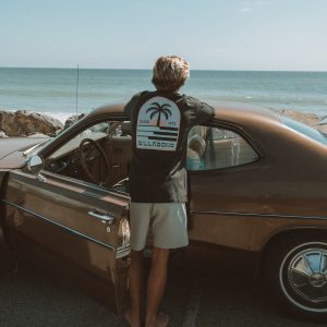 Portal Regular Long Sleeve T-Shirt - Washed Black